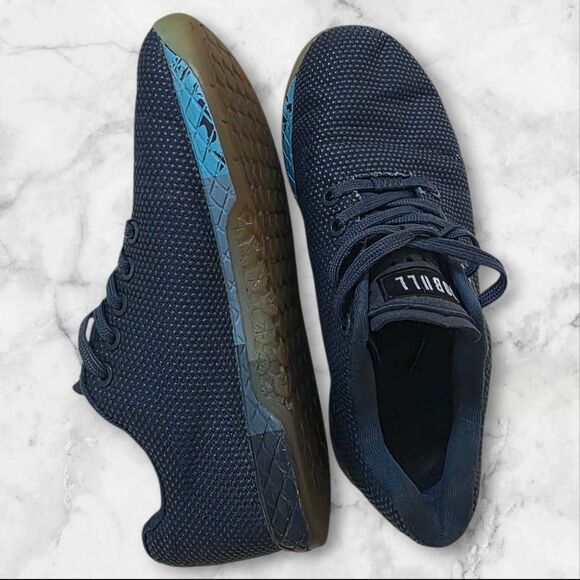 Nobull Superfabric Trainer Low Sneakers Navy Blue Womens Size 6.5 Mens 5 - Picture 8 of 11
